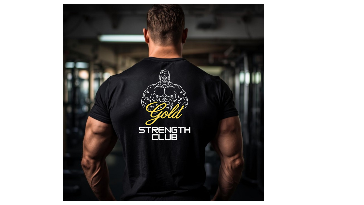 Gold Strength Club - Premium Shirt