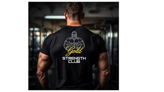 Gold Strength Club - Premium Shirt